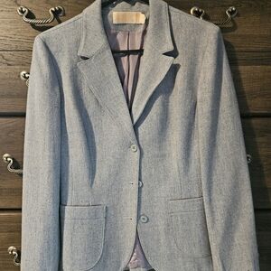 Blue Grey Pendleton wool blazer